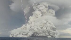 Tongas Volcanic Eruption